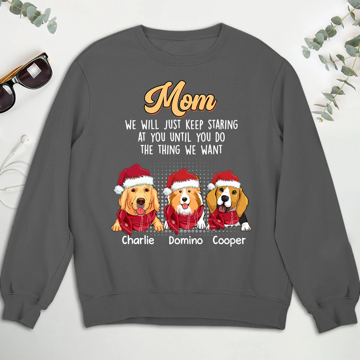 Keep Staring At You - Personalized Custom Sweatshirt - Image 3