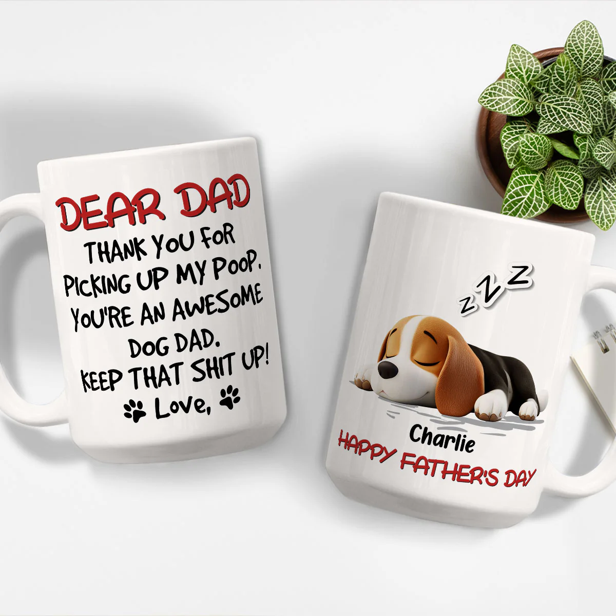 Keep That Shit Up Daddy - Personalized Custom Coffee Mug - Image 8