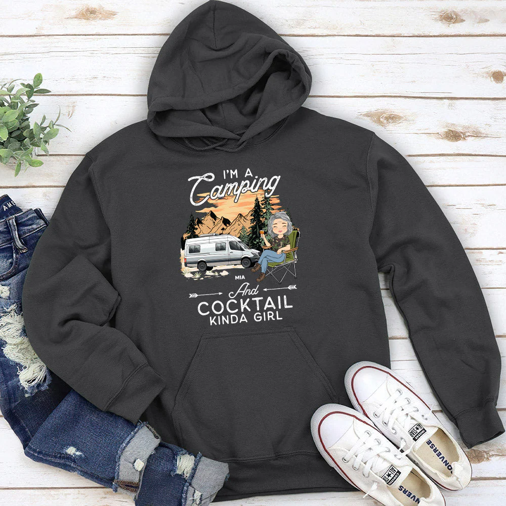 Kinda Girl - Personalized Custom Hoodie - Image 5