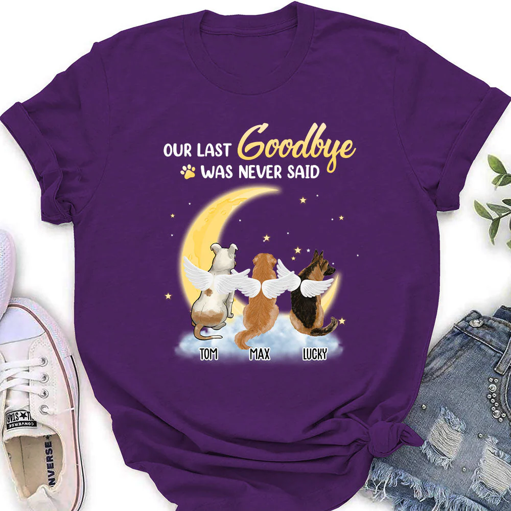 Last Goodbye - Personalized Custom Women's T-shirt - Image 3