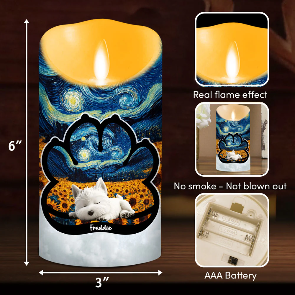 Lay Here With Me - Personalized Custom LED Candle - Image 5