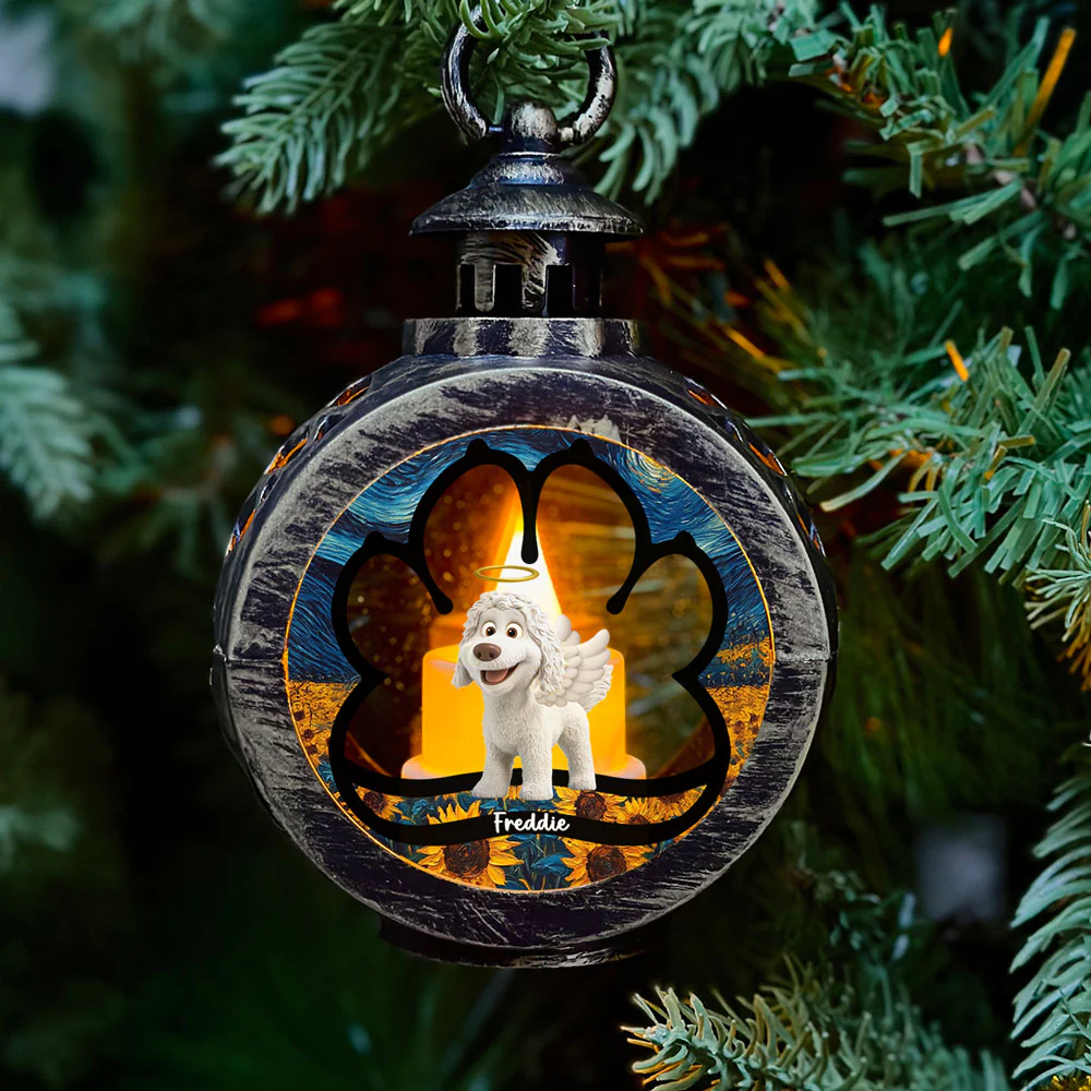 Lay Here With Me Version 3 - Personalized Custom Christmas Lantern - Image 2