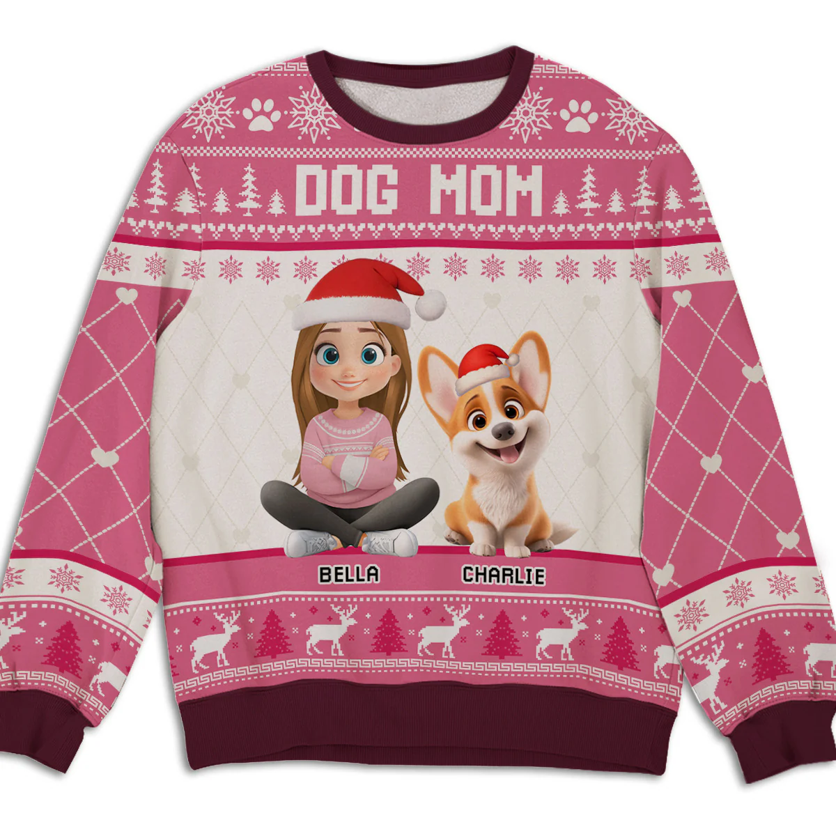 Let Me Be - Personalized Custom All-Over-Print Sweatshirt