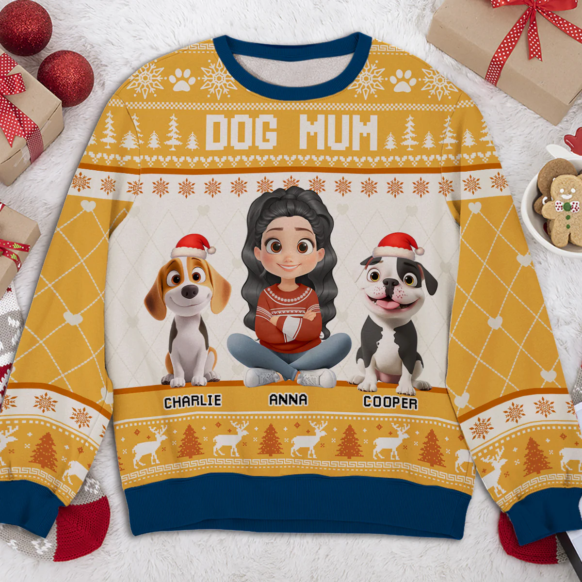 Let Me Be - Personalized Custom All-Over-Print Sweatshirt - Image 2