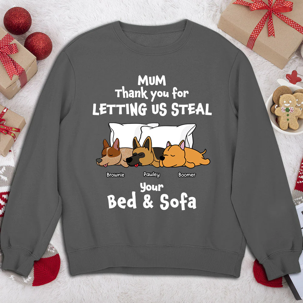 Let Me Steal - Personalized Custom Sweatshirt - Image 2