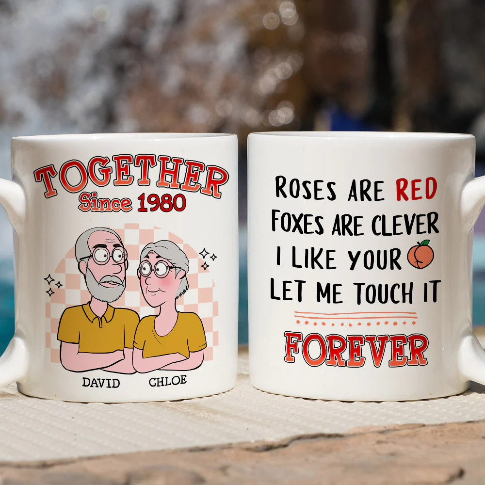 Let Me Touch It - Personalized Custom Coffee Mug - Image 2