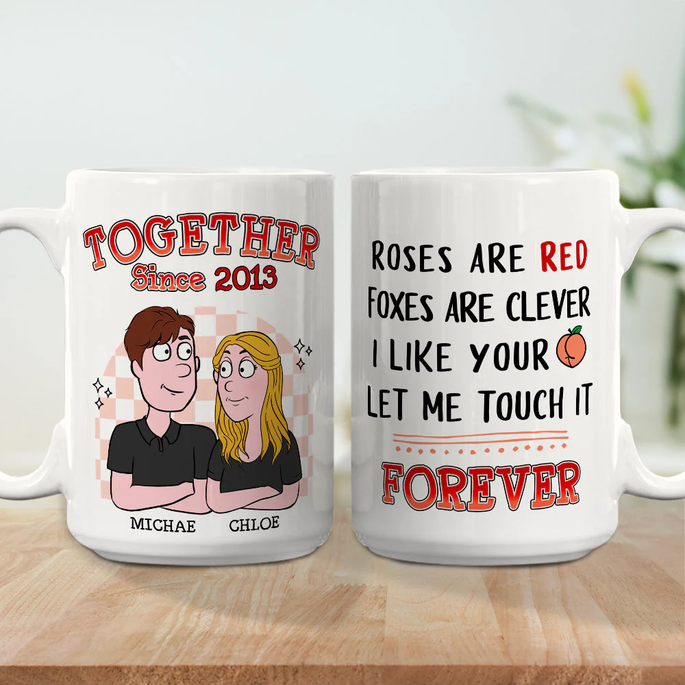 Let Me Touch It - Personalized Custom Coffee Mug - Image 3