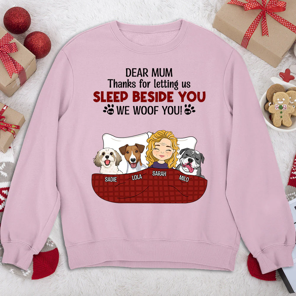 Letting Me Sleep Beside You - Personalized Custom Sweatshirt - Image 4