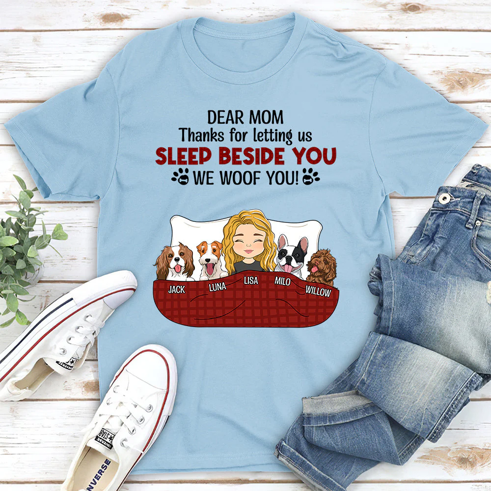 Letting Me Sleep Beside You - Personalized Custom Unisex T-shirt - Image 5