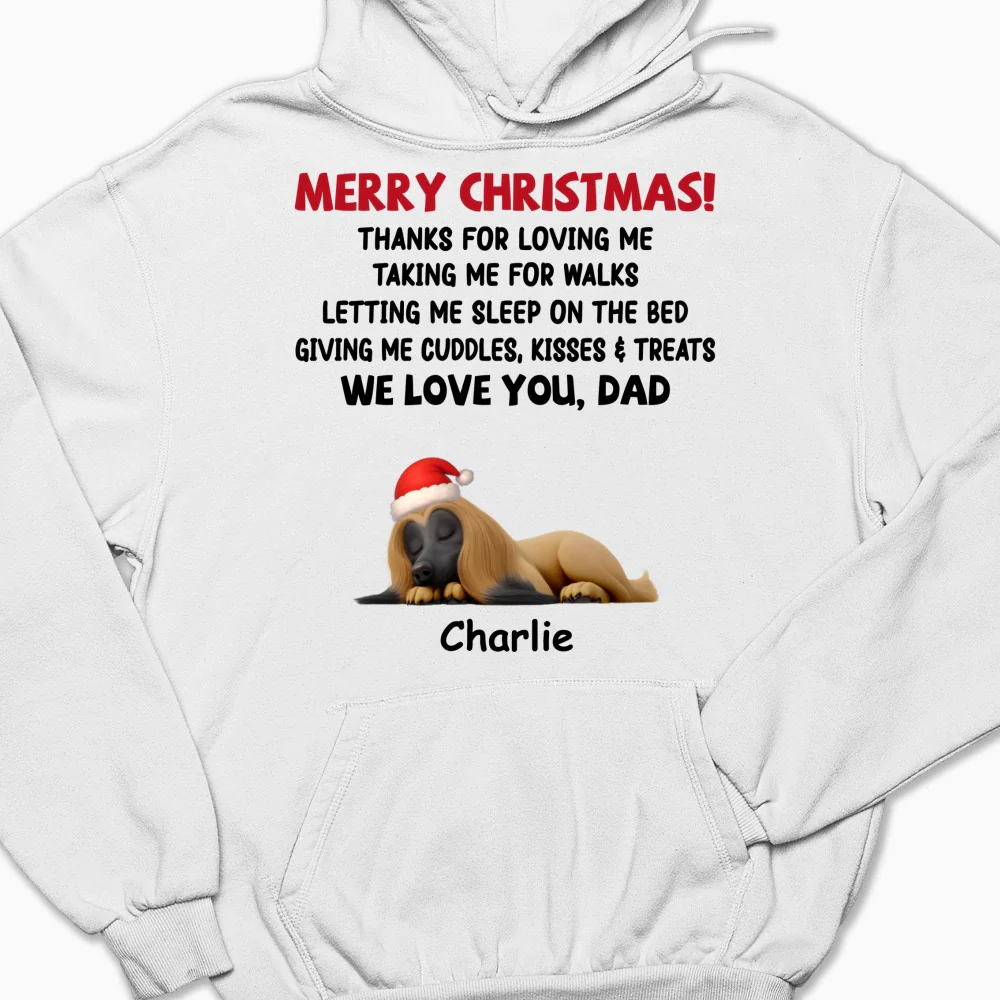 Letting Me Sleep With Pet Mom Dad - Personalized Custom Hoodie - Image 5