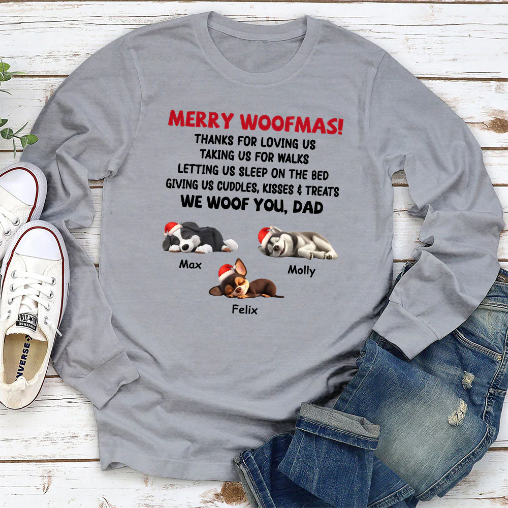 Letting Me Sleep With You Mom Dad - Personalized Custom Long Sleeve T-shirt - Image 2