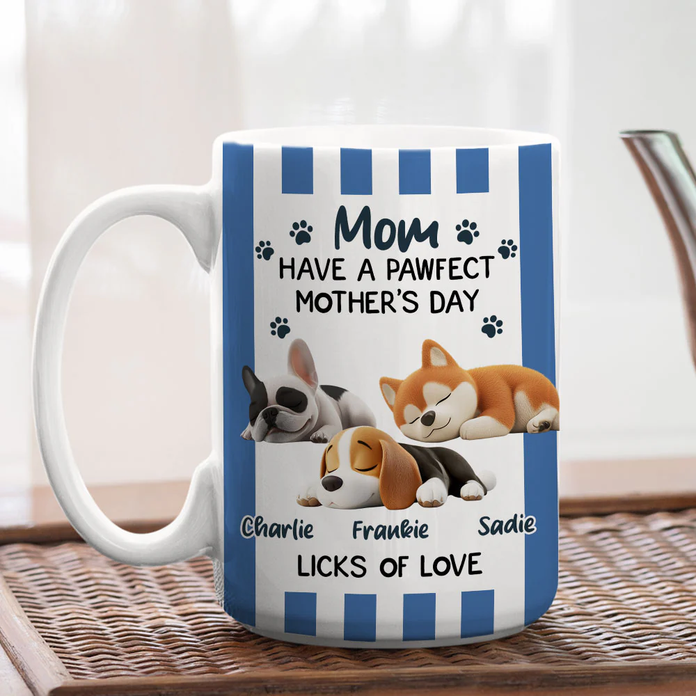 Letting Us Sleep And Treat Blue - Personalized Custom Coffee Mug - Image 6