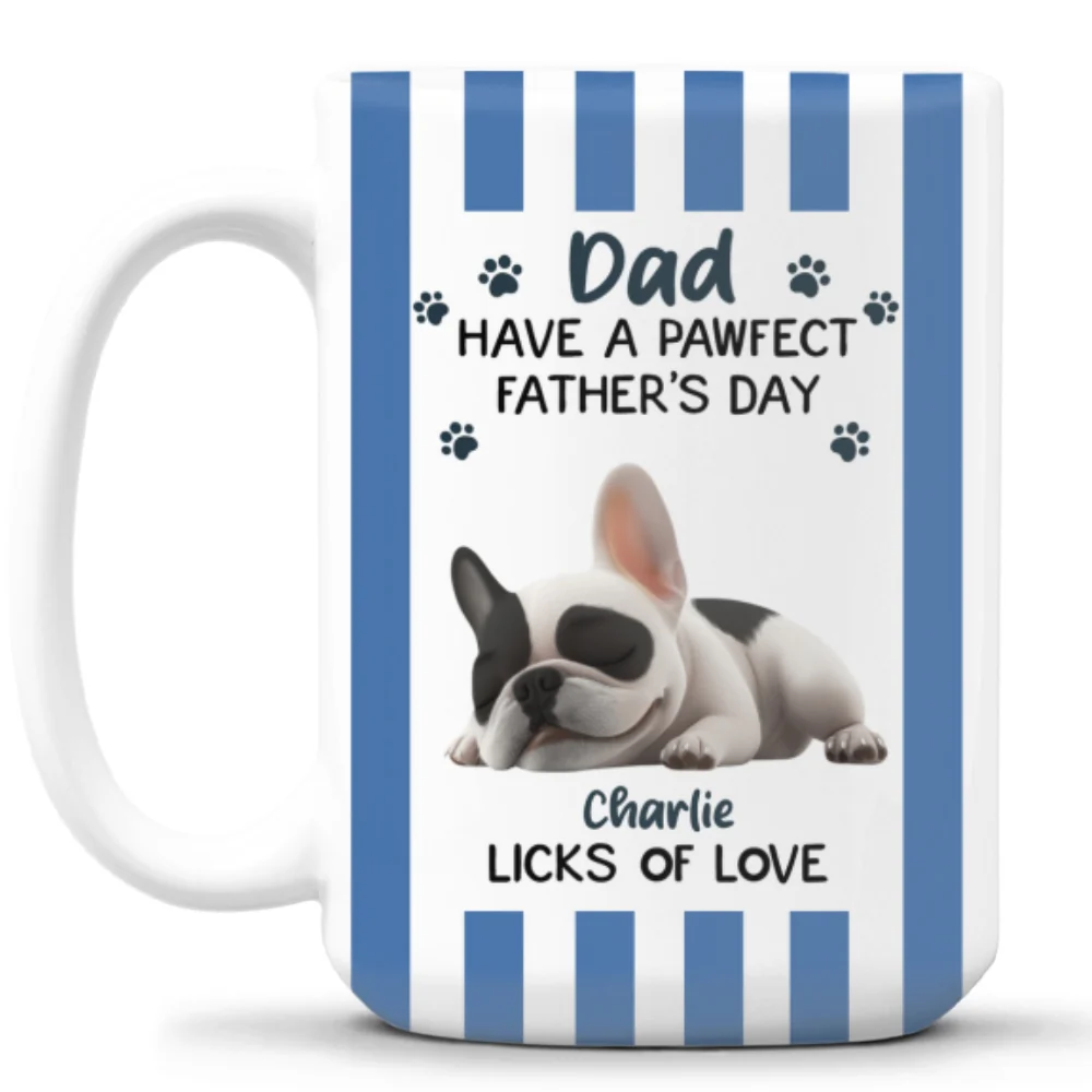 Letting Us Sleep And Treat Blue - Personalized Custom Coffee Mug - Image 9