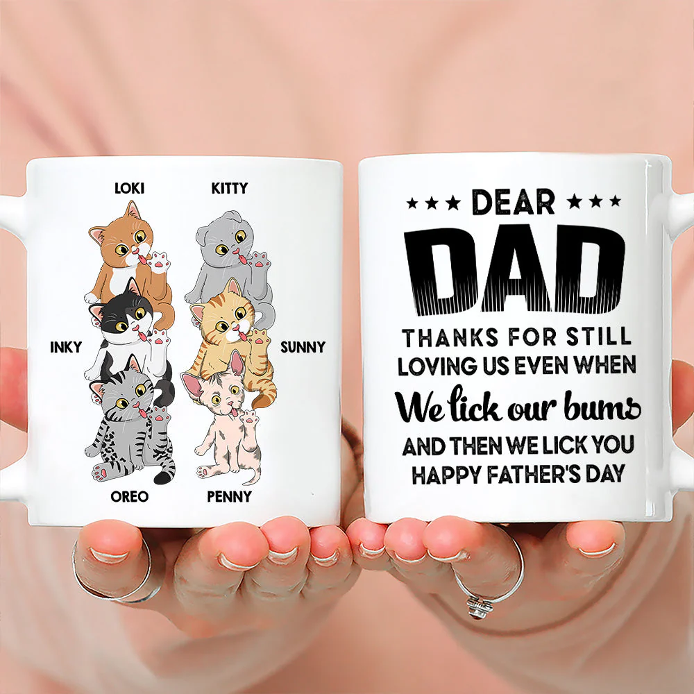 Lick My Bum - Personalized Custom Coffee Mug - Image 4