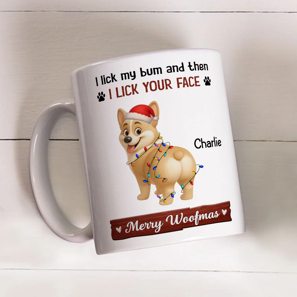 Lick Your Face Afterwards - Personalized Custom Coffee Mug - Image 3