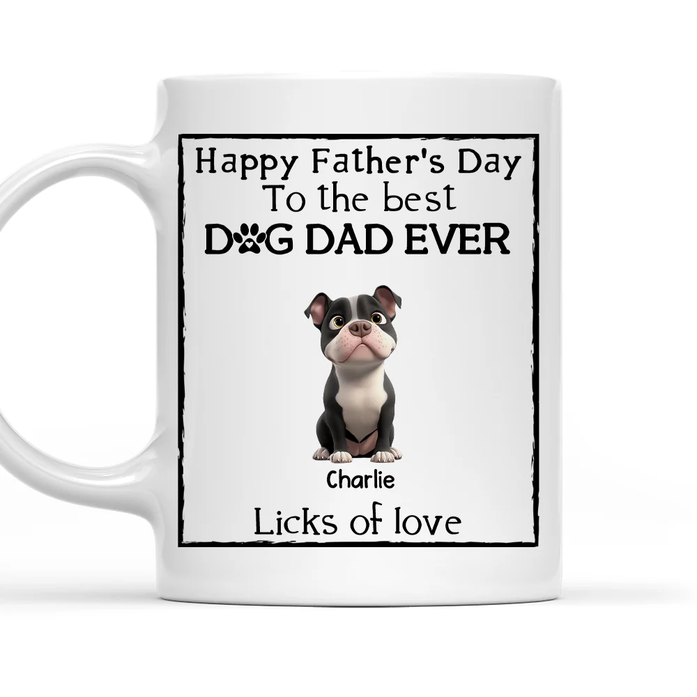 Licks Of Love - Personalized Custom Coffee Mug