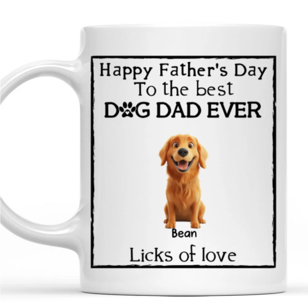 Licks Of Love - Personalized Custom Coffee Mug - Image 7