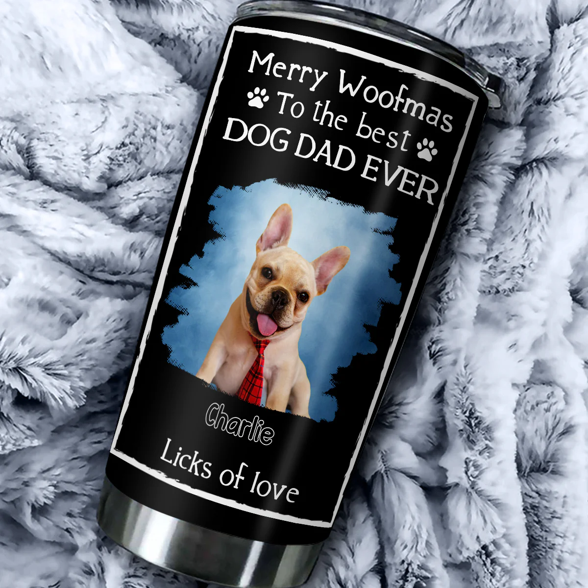 Licks Of Love Photo - Personalized Custom Tumbler - Image 2