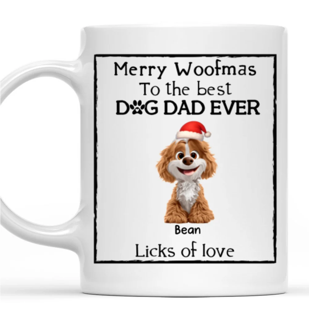 Licks Of Love Snow Ver - Personalized Custom Coffee Mug - Image 7