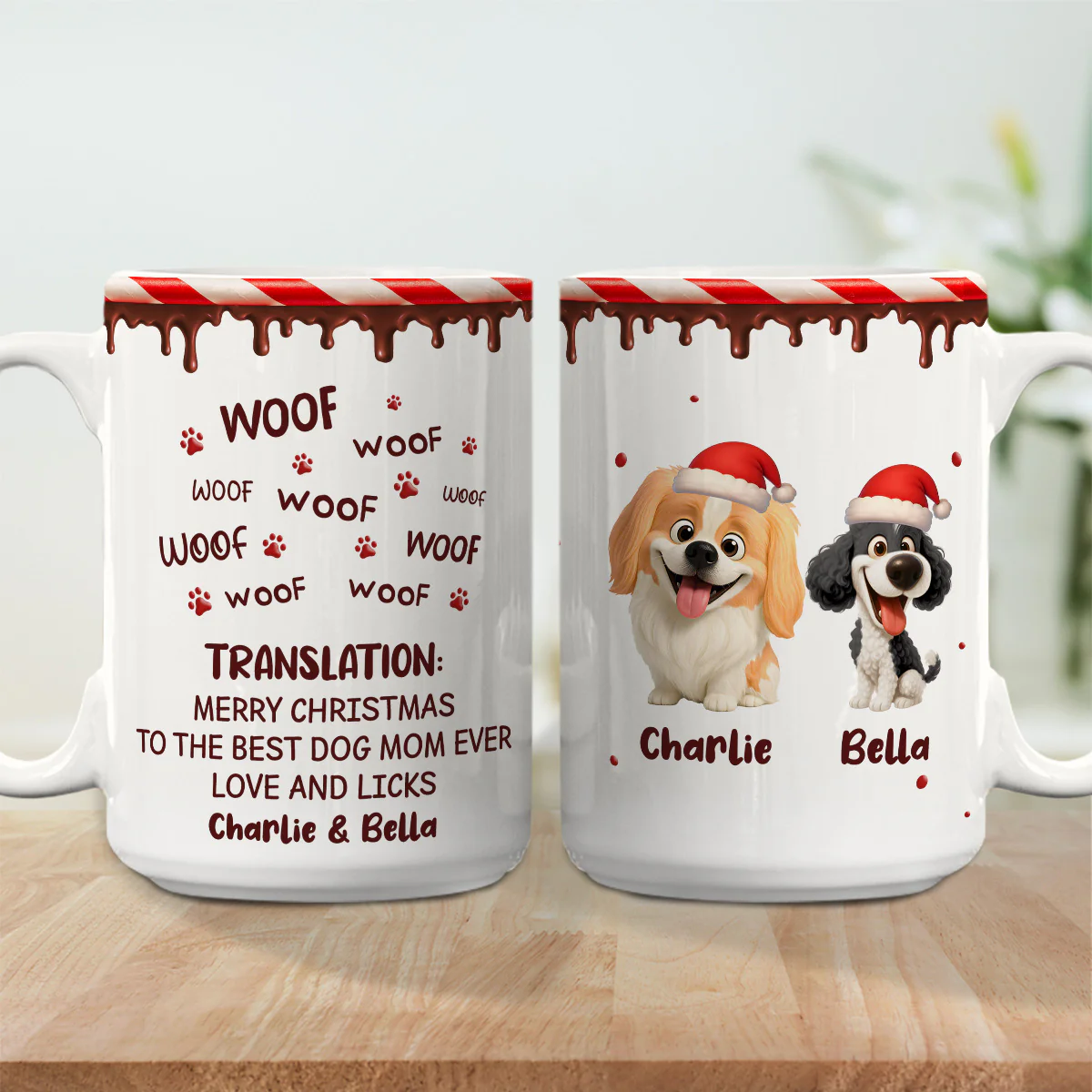 Licks To You - Personalized Custom Coffee Mug - Image 2