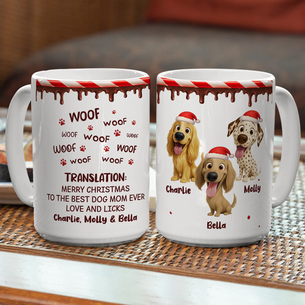 Licks To You - Personalized Custom Coffee Mug - Image 3