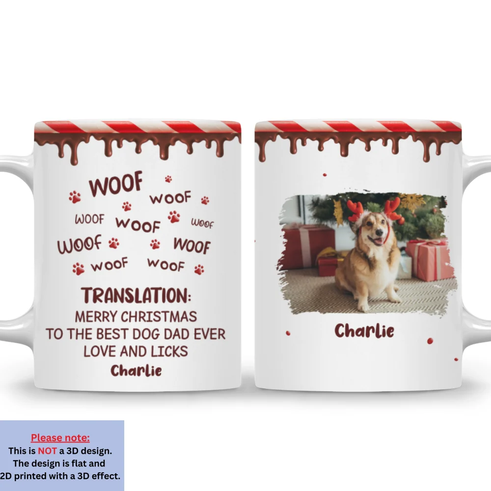 Licks To You Photo - Personalized Custom Coffee Mug - Image 6