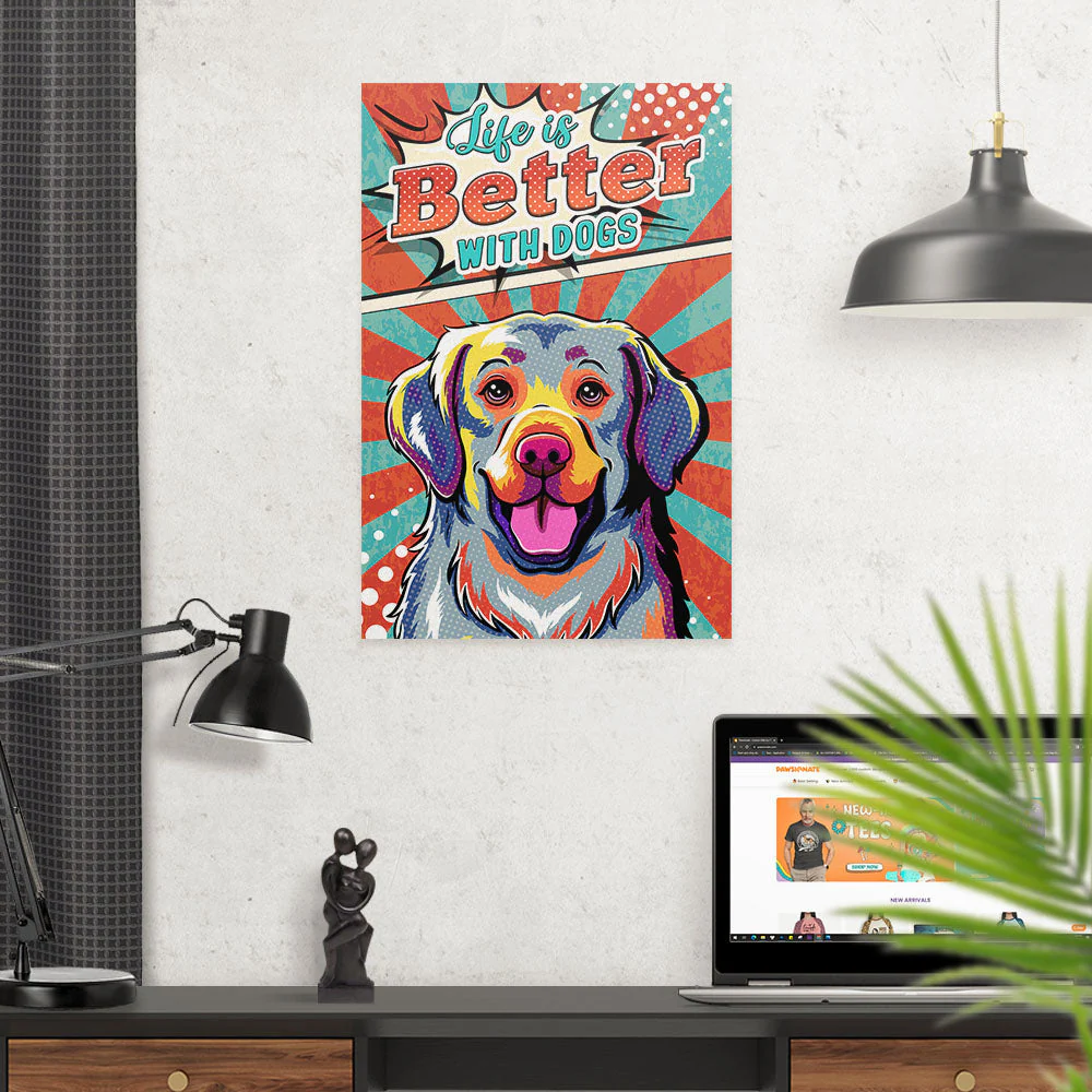 Life Is Better With Dogs 4 - Poster - Image 2