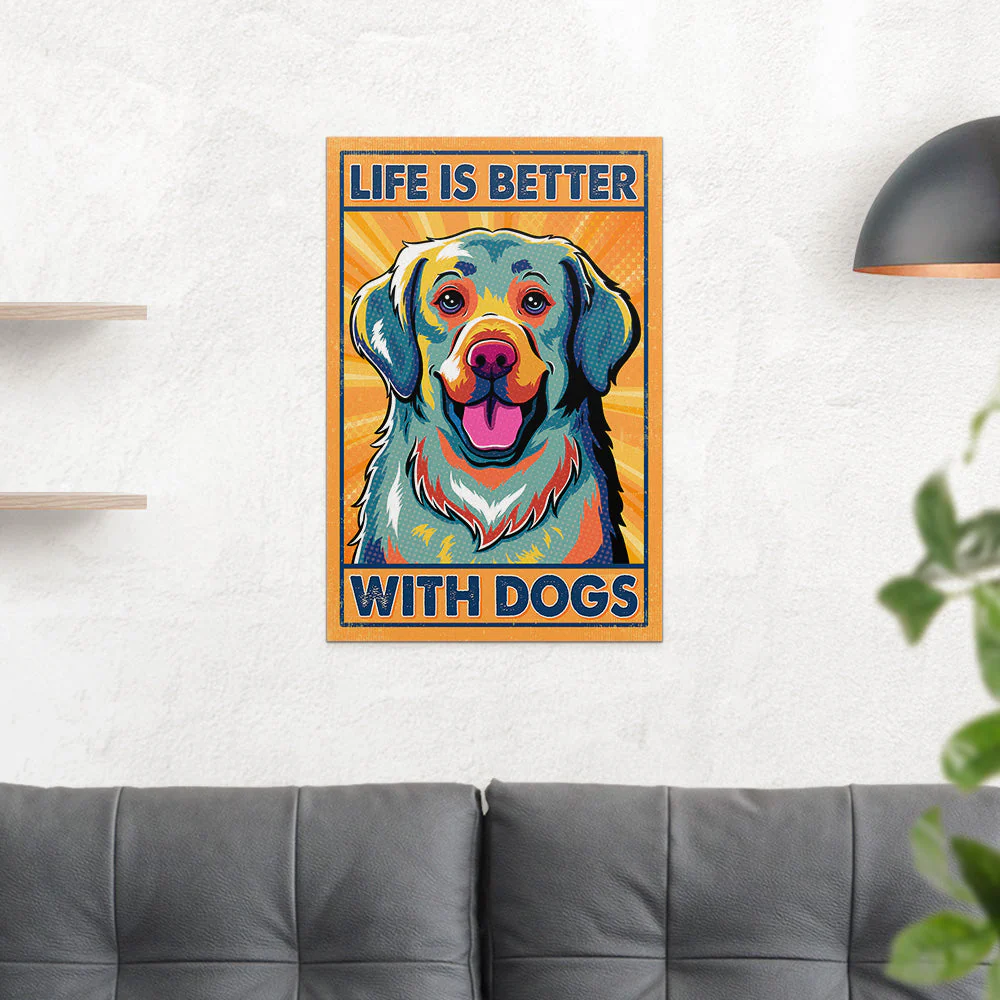 Life Is Better With Dogs 5 - Poster - Image 3