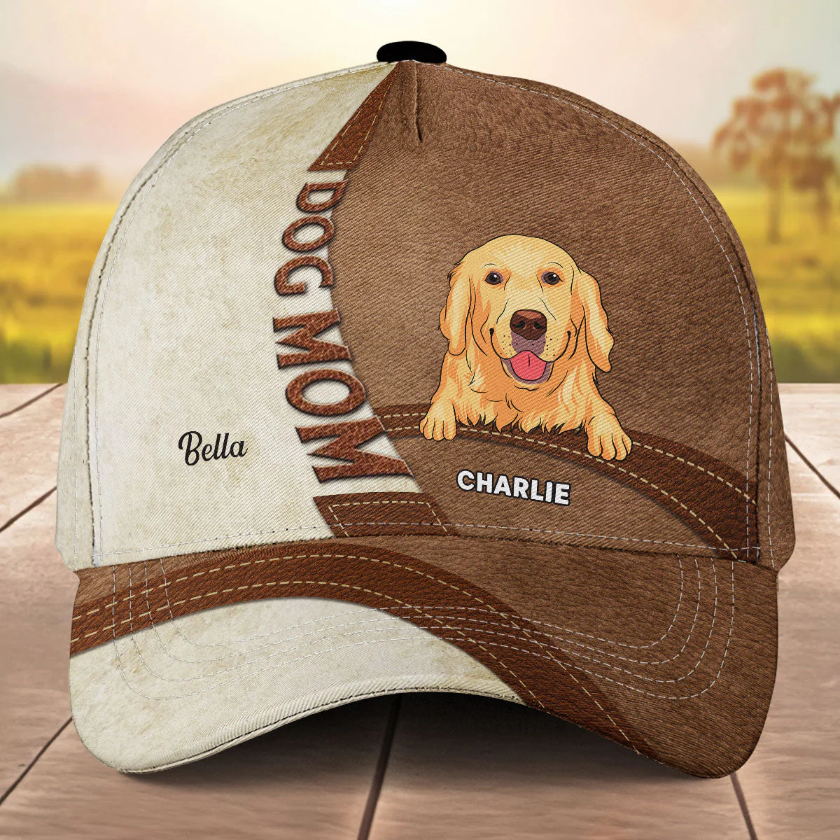 Life Is Better With Dogs - Personalized Custom Cap - Image 4
