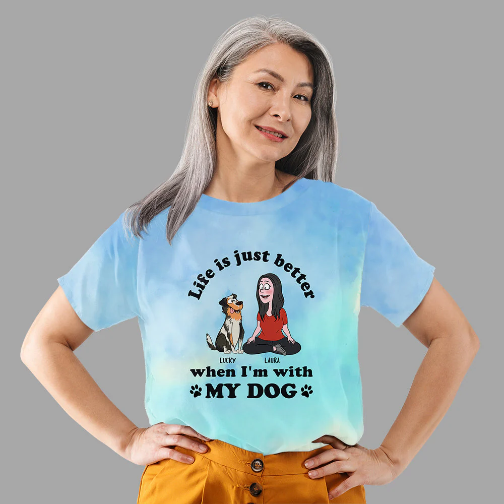 Life Is Just Better - Personalized Custom All-over-print T-shirt - Image 4