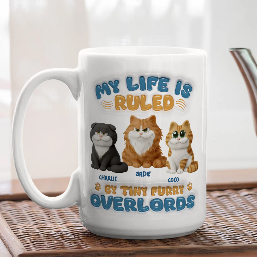 Life Rulers - Personalized Custom 3D Inflated Effect Mug - Image 2