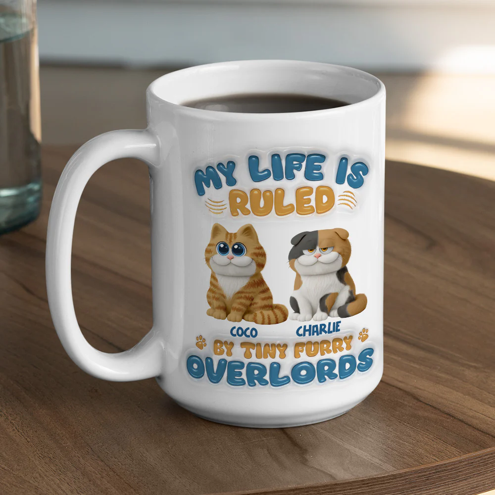 Life Rulers - Personalized Custom 3D Inflated Effect Mug - Image 3
