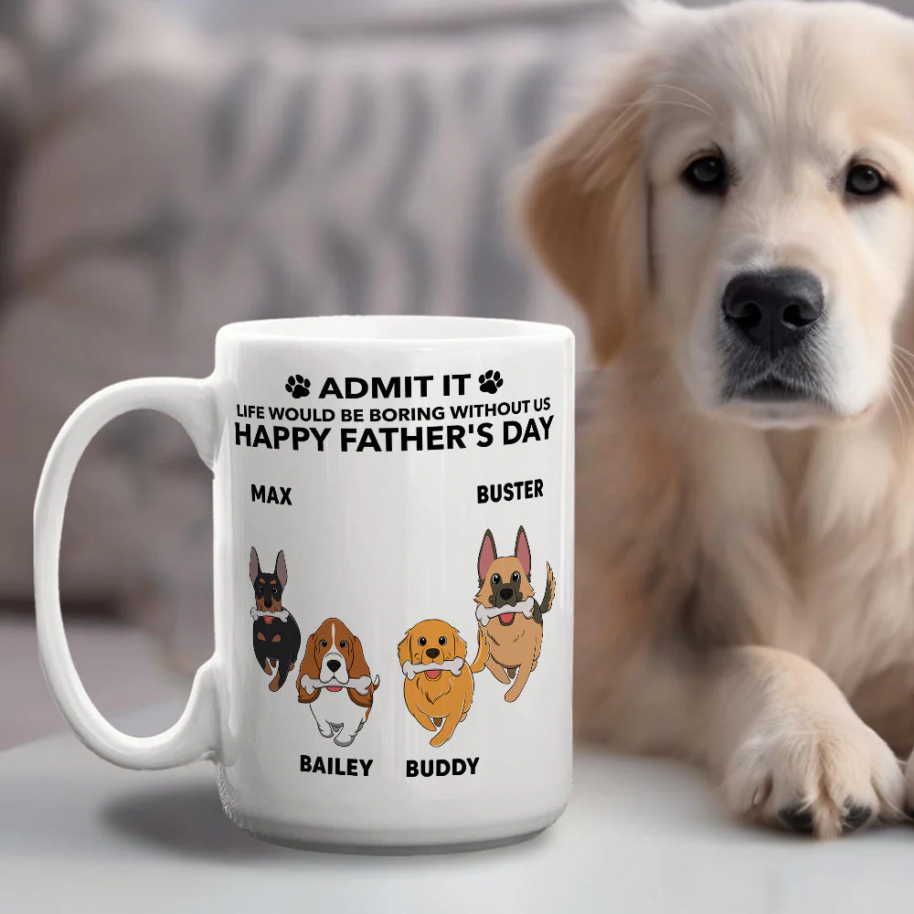 Life Would Be Boring Without Me - Personalized Custom Coffee Mug - Image 6