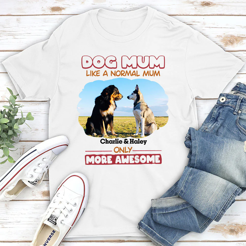 Like A Normal Dad - Personalized Custom Unisex T-shirt - Image 5