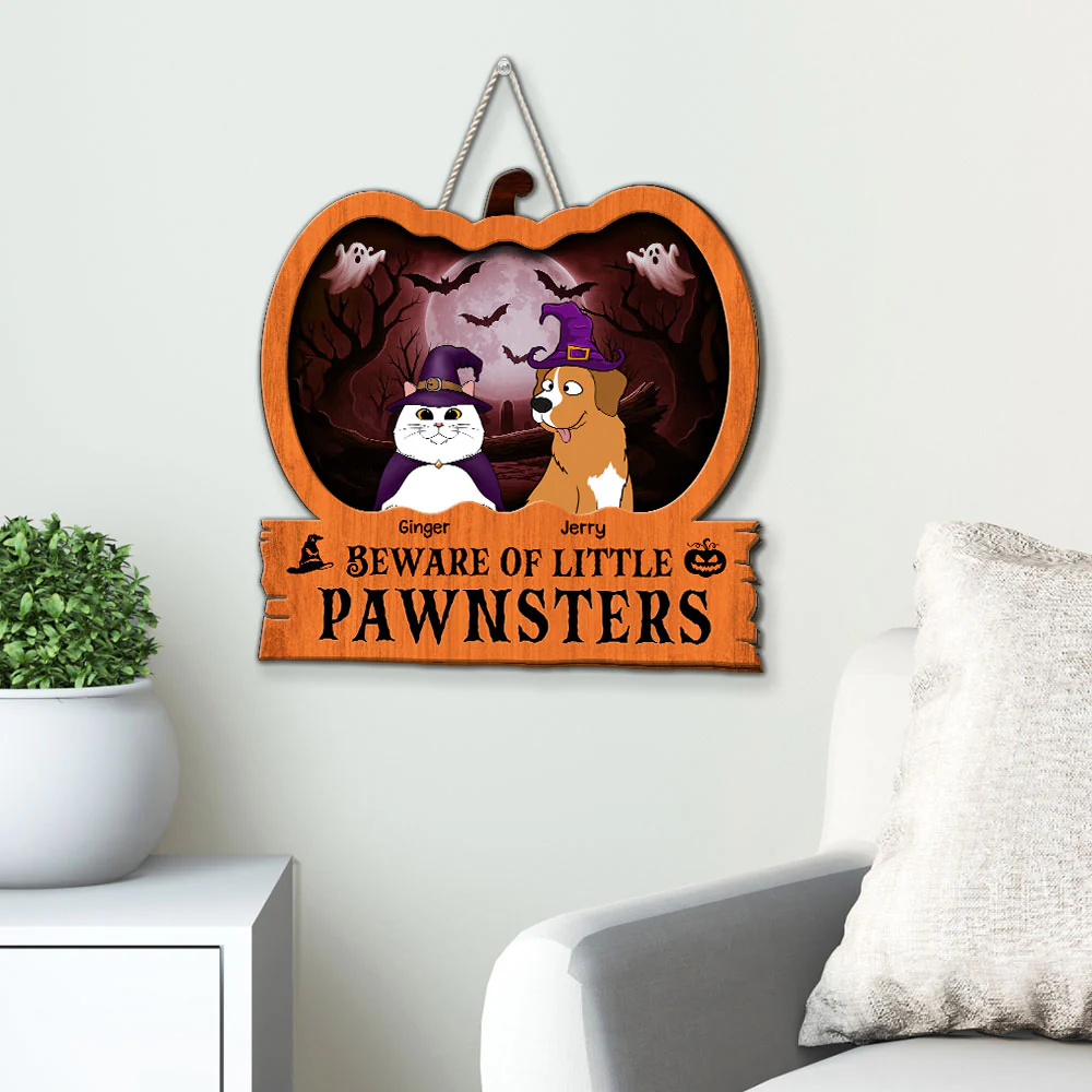 Little Pawnster Pet - Personalized Custom Wood Sign - Image 4