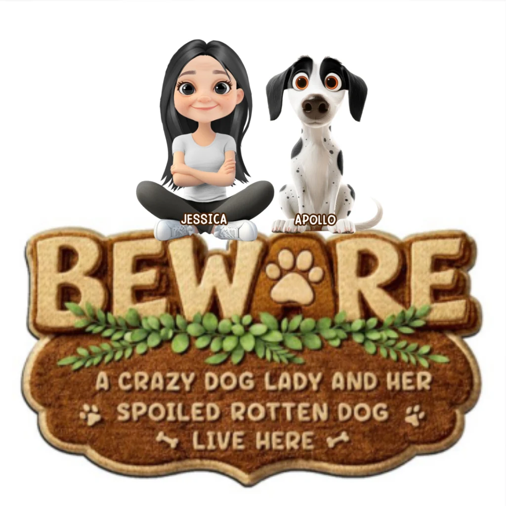 Live Here - Personalized Custom 3D Effect Doormat - Image 7