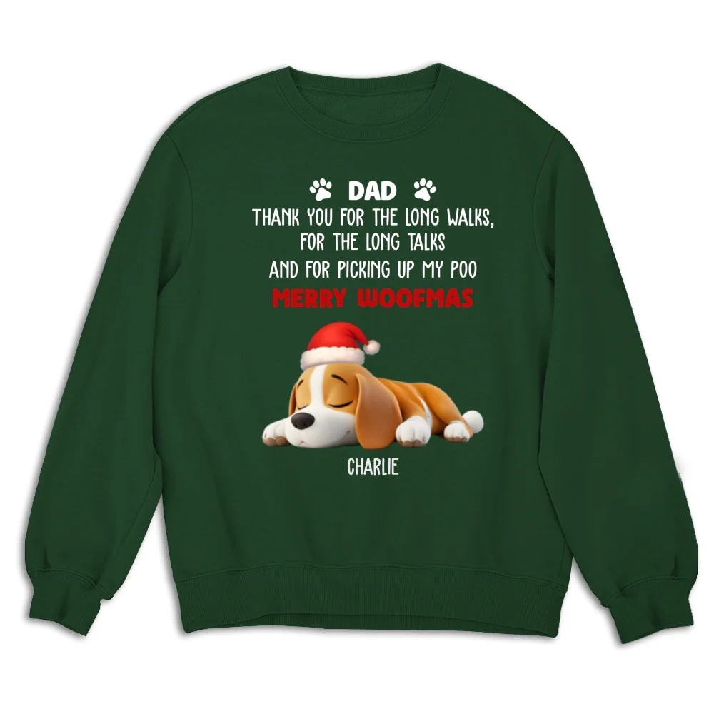 Long Walks Long Talks Dark Ver - Personalized Custom Sweatshirt - Image 7