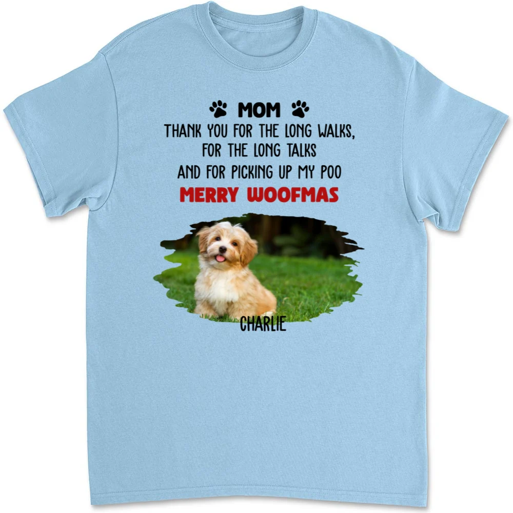 Long Walks Long Talks Photo - Personalized Custom Unisex T-shirt - Image 7