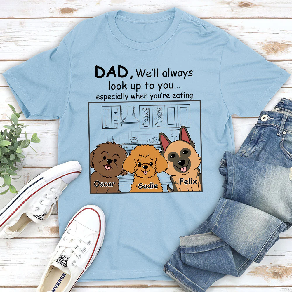 Look Up - Personalized Custom Unisex T-shirt - Image 3