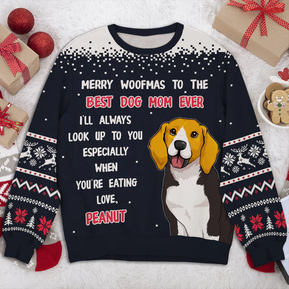 Look Up To You 2 - Personalized Custom All-Over-Print Sweatshirt - Image 3