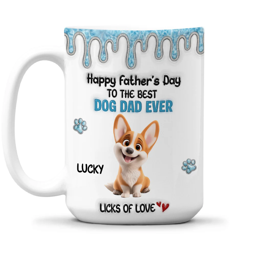 Lots Of Licks - Personalized Custom 3D Effect Mug - Image 2