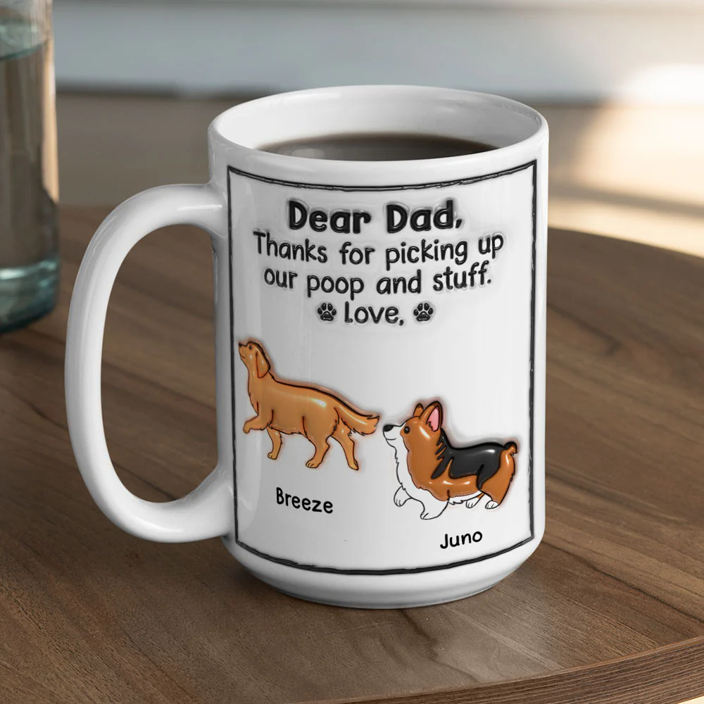 Love And Licks - Personalized Custom 3D Inflated Mug - Image 4