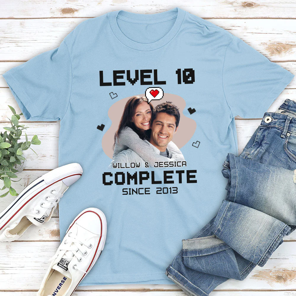 Love Game Complete - Personalized Custom Unisex T-shirt - Image 4