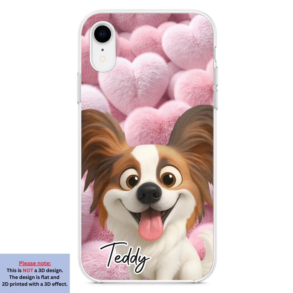 Love My Fur Babies Cats Dogs - Personalized Custom 3D Inflated Effect Phone Case - Image 23