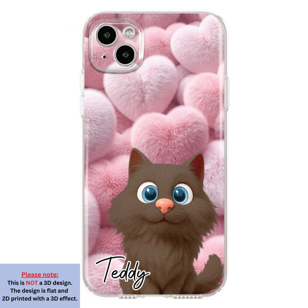 Love My Fur Babies Cats - Personalized Custom 3D Effect Phone Case - Image 13