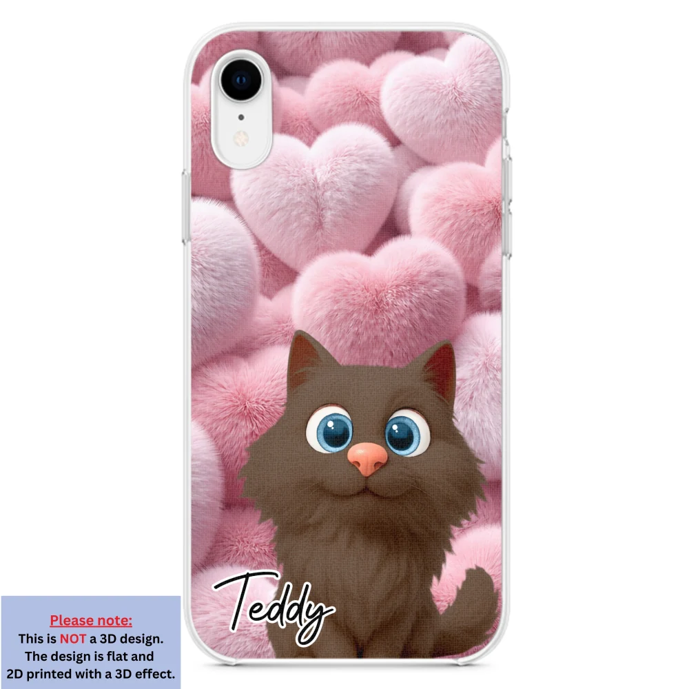 Love My Fur Babies Cats - Personalized Custom 3D Effect Phone Case - Image 22
