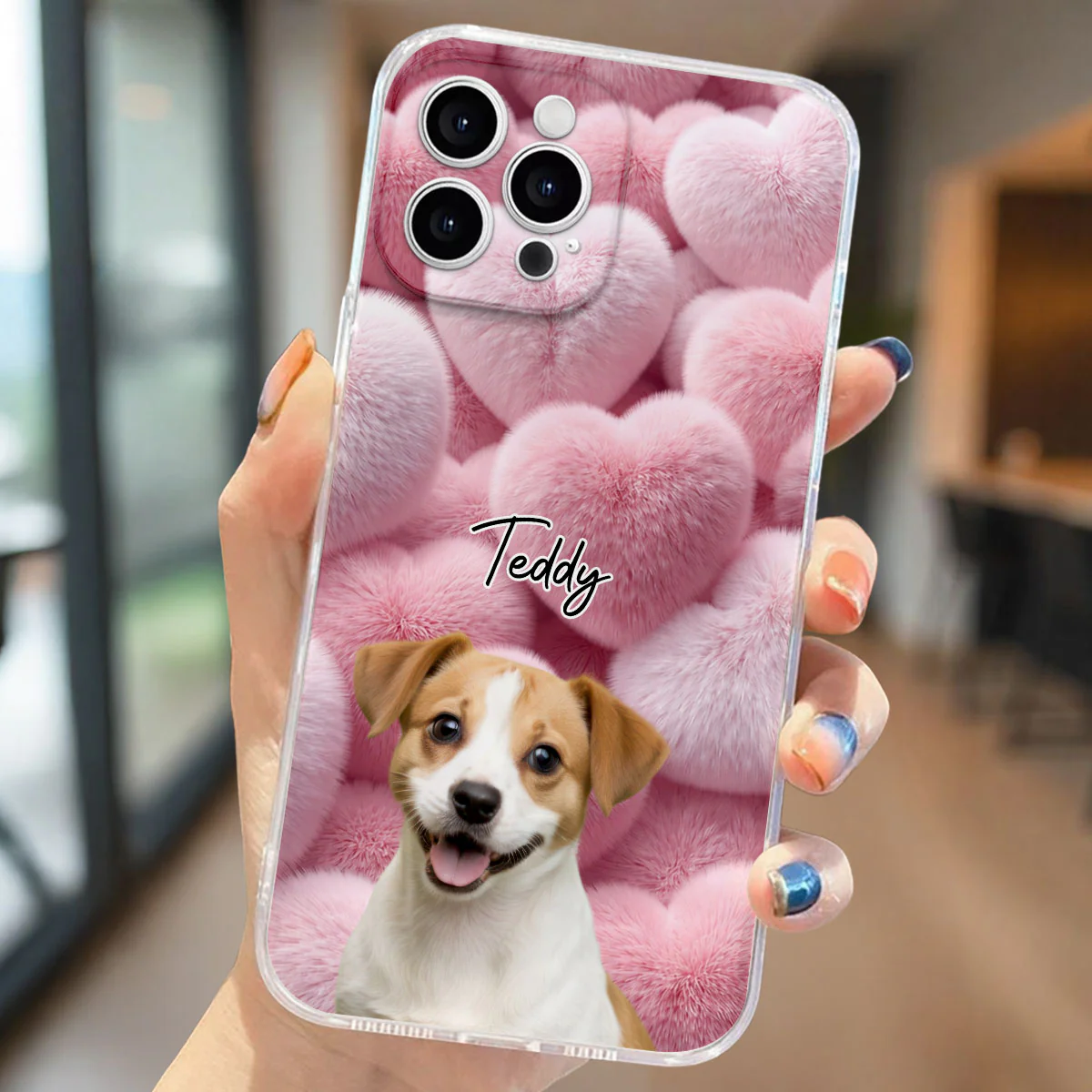 Love My Fur Babies Photo - Personalized Custom 3D Effect Phone Case