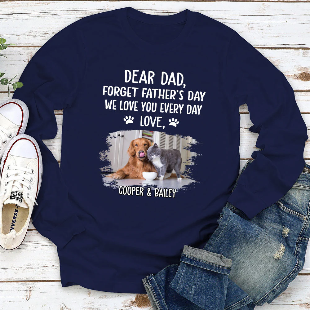 Love You Every Day - Personalized Custom Long Sleeve T-shirt - Image 3