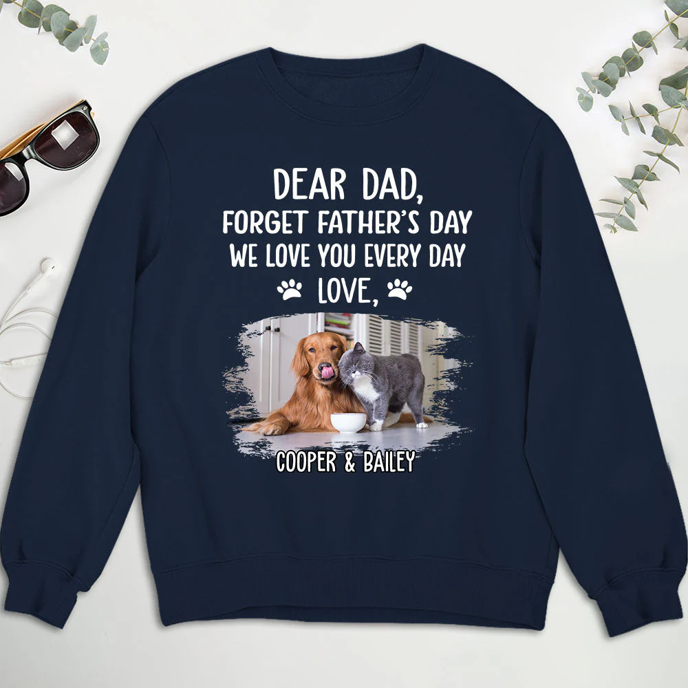 Love You Every Day- Personalized Custom Sweatshirt - Image 5