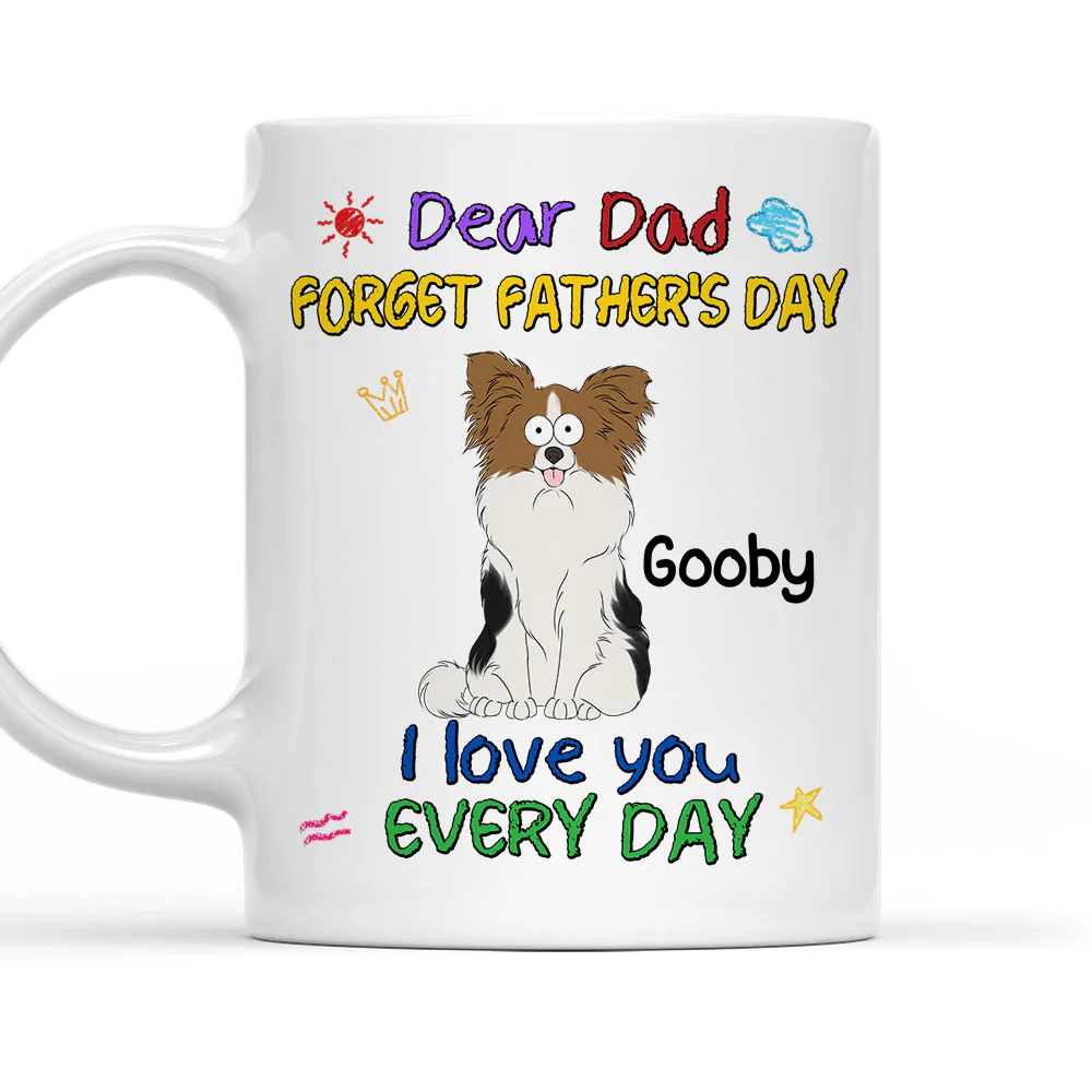Love You Everyday - Personalized Custom Coffee Mug